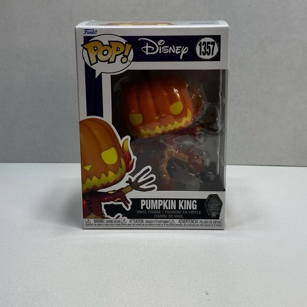 Funko POP! Nightmare Before Christmas 30th Pumpkin King 3.75
